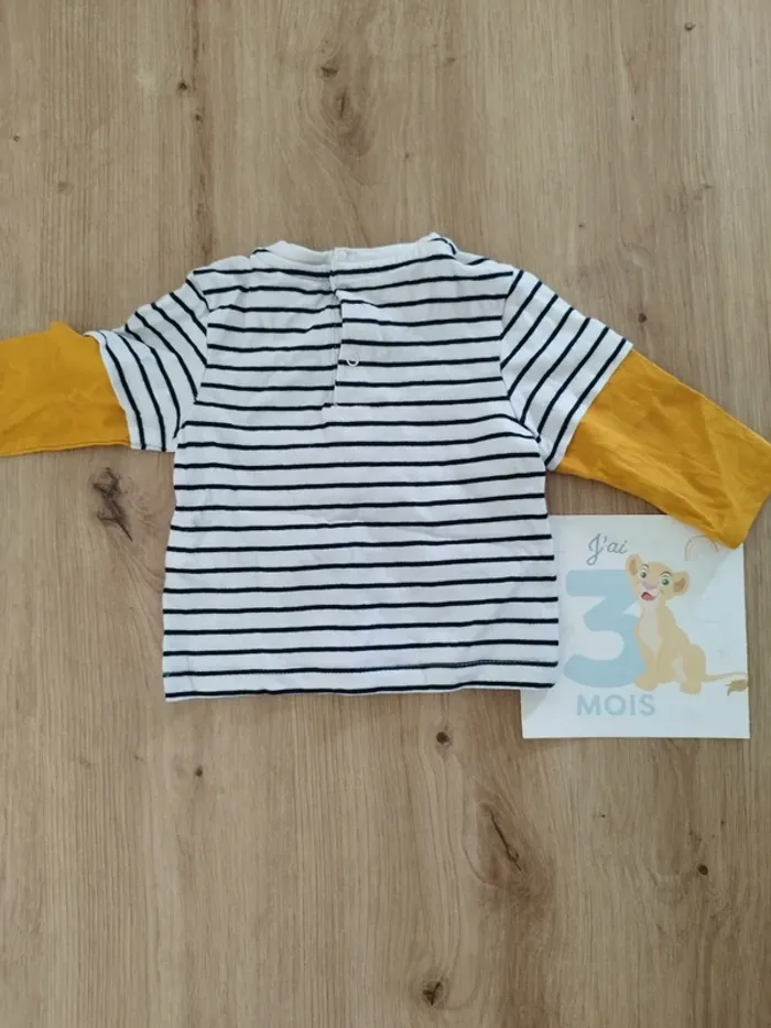 Tee shirt manches longues Ourson - photo numéro 4