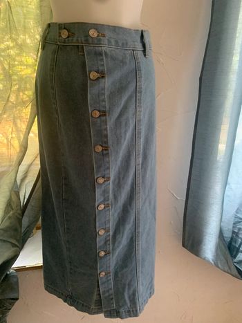Jupe en jean longue taille 36
