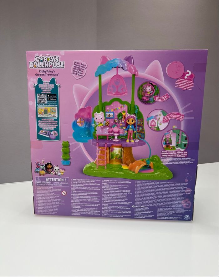 Gabby's Dollhouse kitty Fairy's Garden Treehouse Netflix - photo numéro 2