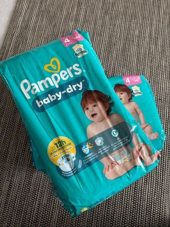 Lot de 2 paquets de Pampers