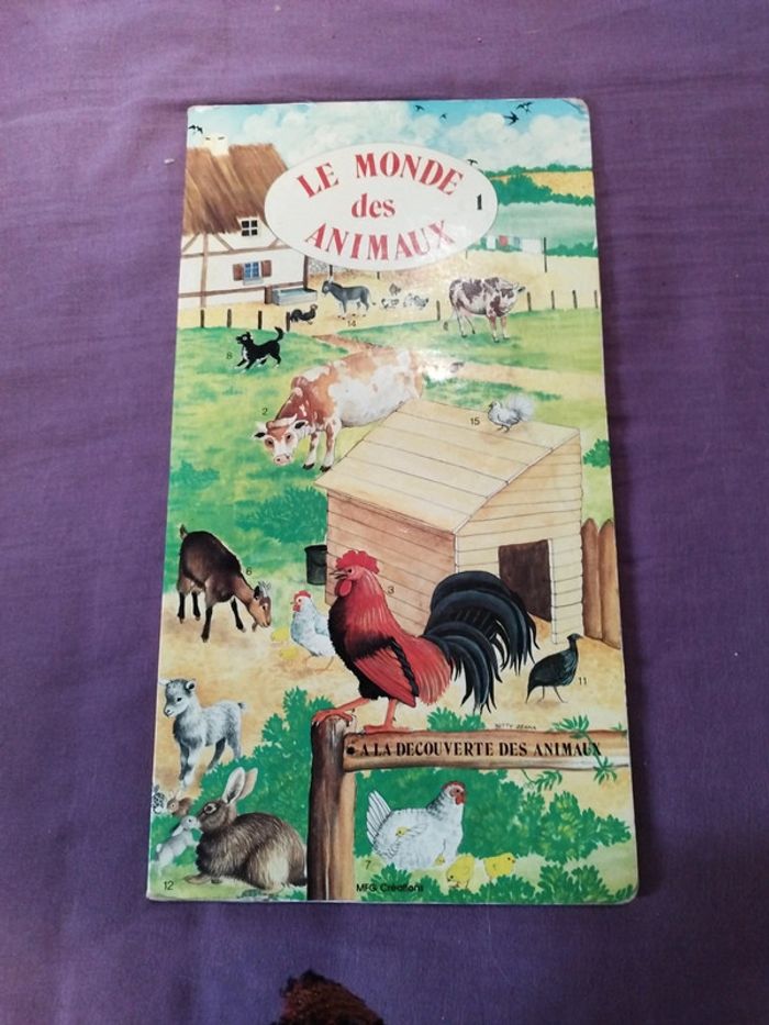 Livre le monde des animaux