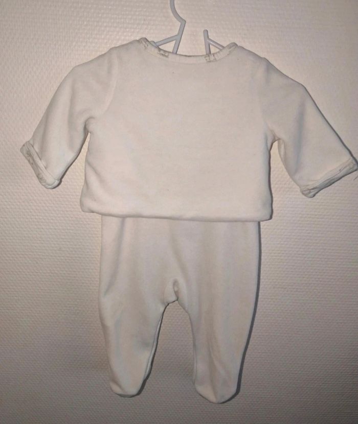 Pyjama velours  2 pièce sergent major 3 mois - photo numéro 6