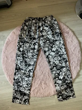 Pantalon fluide femme à motif