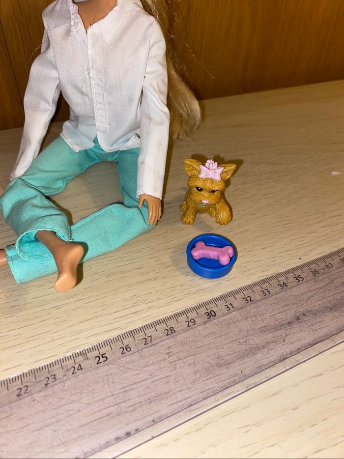 Barbie Mattel poupée vétérinaire chien - photo numéro 4