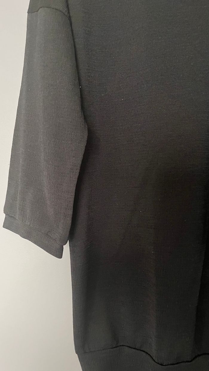 Blouse manches 3/4 In Extenso noire TS - photo numéro 2