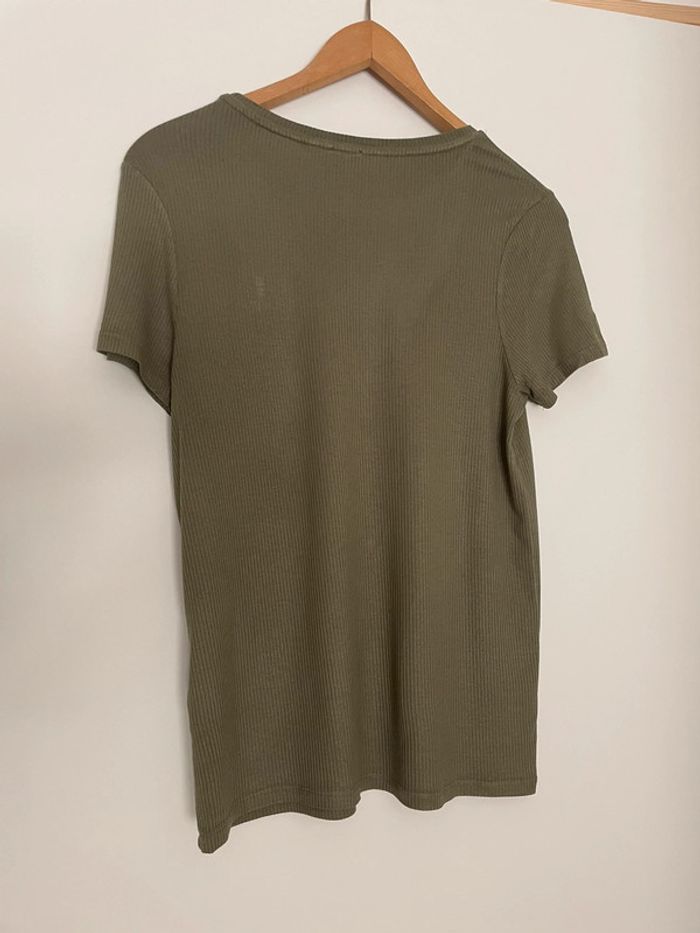 T-shirt kaki - photo numéro 4