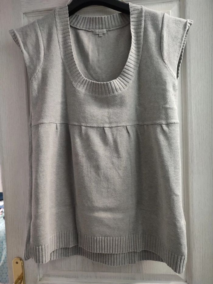 Pull sans manche