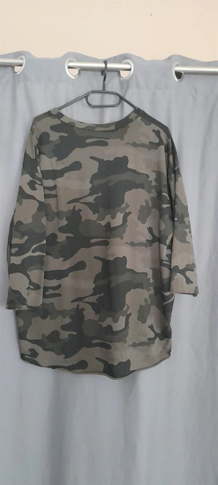 Sweat long imprimé militaire - photo numéro 6