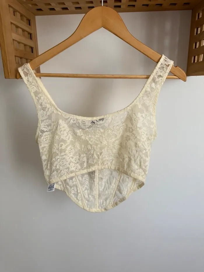 Corset dentelle Zara - photo numéro 5