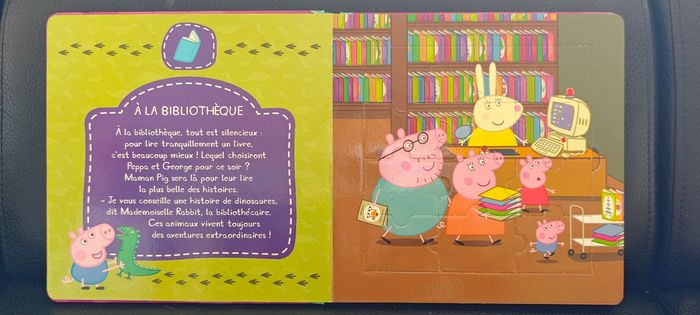 Livre puzzle Peppa pig - photo numéro 4