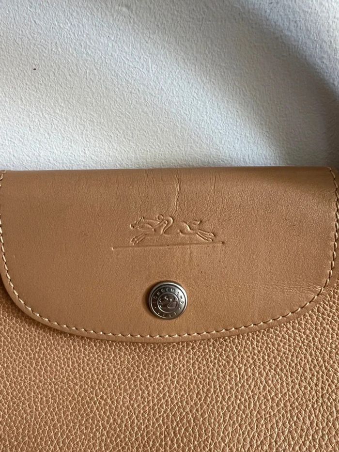 Longchamp pliage cuir - photo numéro 2