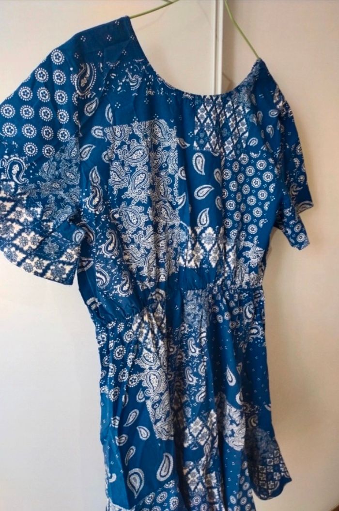 Robe bleu Grace &mila taille L soit 40/42 - photo numéro 2