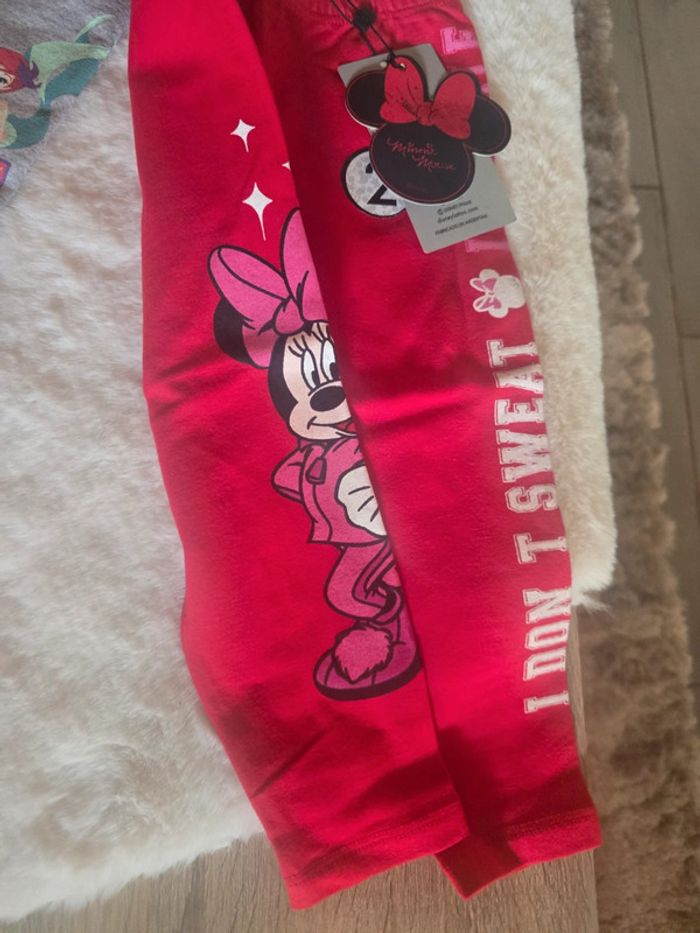 Lot 3 leggings disney fille 2 ans neuf avec étiquettes - photo numéro 4