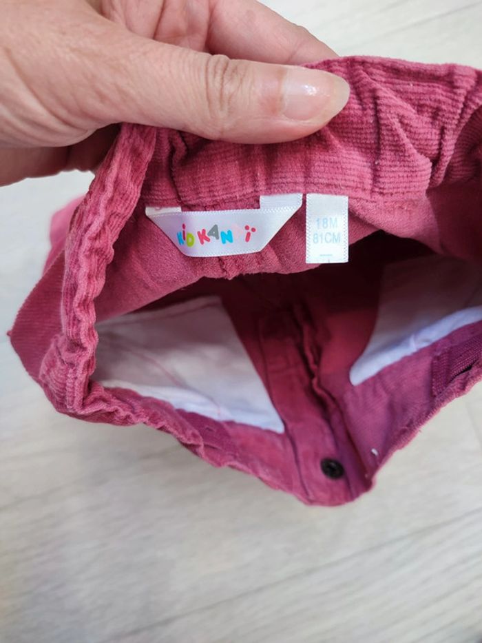 Short en velours 18 mois très bon état - photo numéro 5