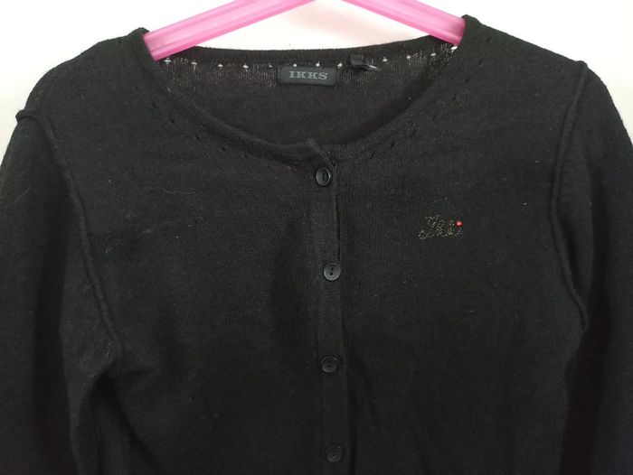 Gilet girly rock cachemire Ikks 5 ans - photo numéro 2