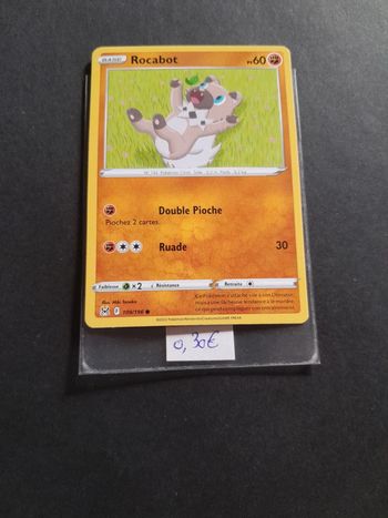 Carte Pokémon Rocabot 109/196