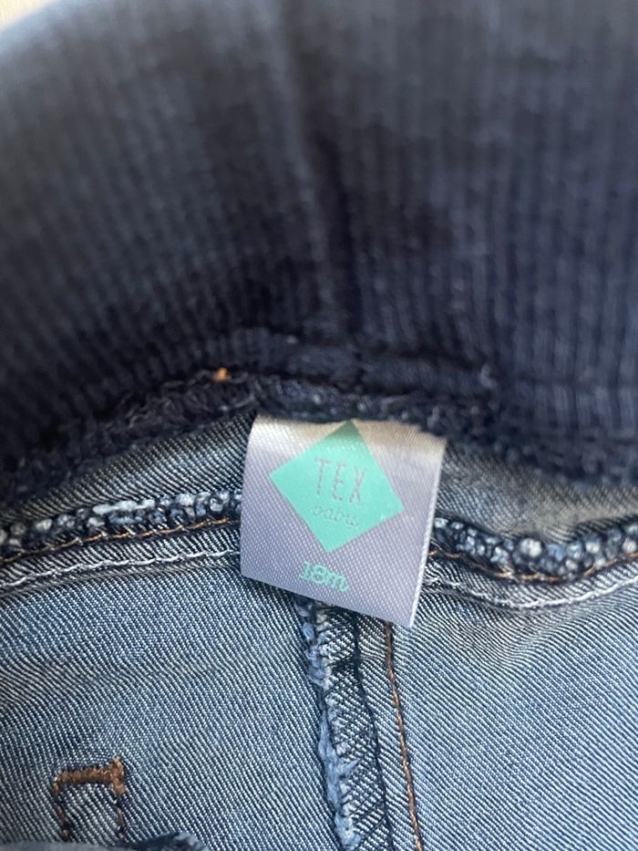 Jean tex baby bleu 18 mois - photo numéro 3