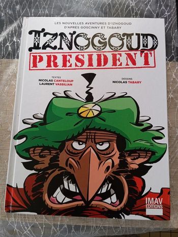Livre Iznogoud Président