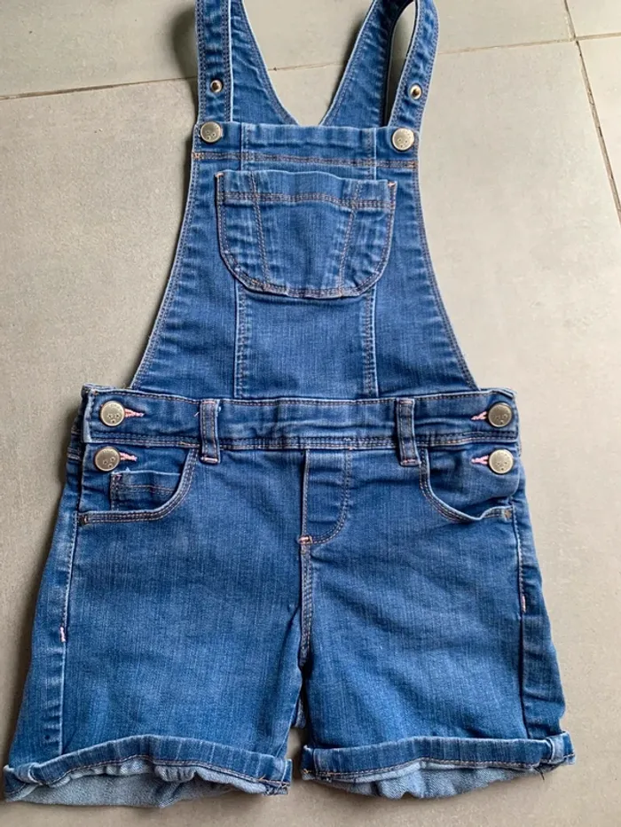 Salopette short