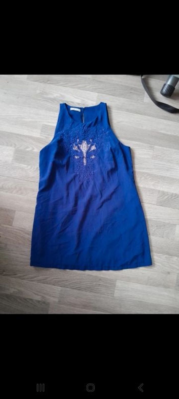 Robe bleue taille 36