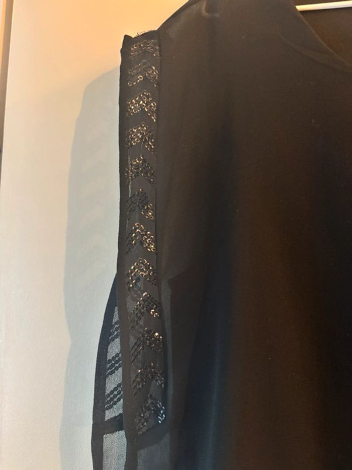 Robe noire habillée Véro Moda Taille M - photo numéro 3