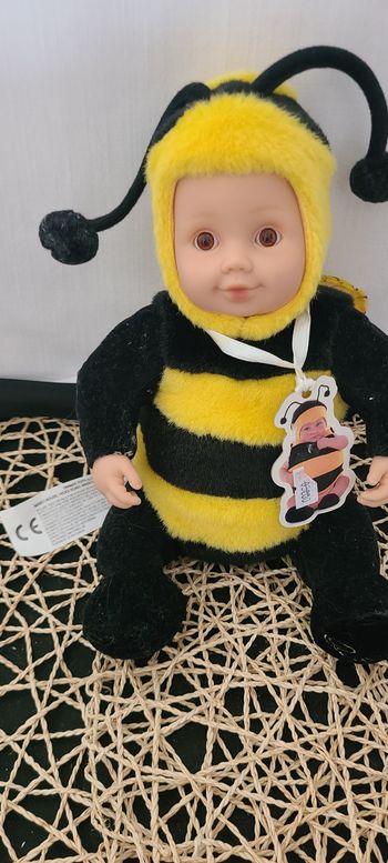 Peluche bébé abeille Anne Geddes vintage