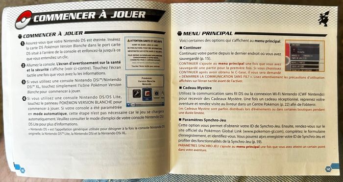 (Notice) Pokémon Version Blanche - photo numéro 4