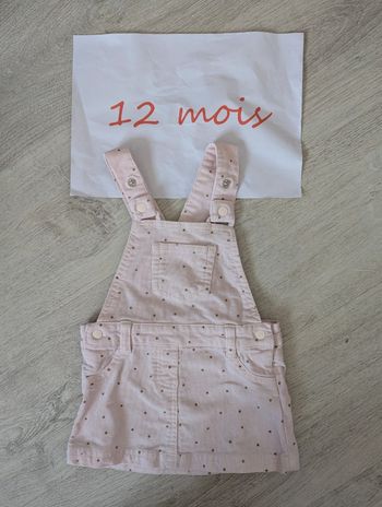 Salopette en velours
