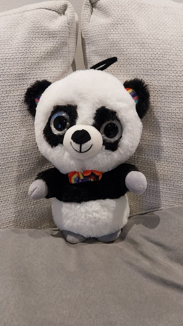 Panda en peluche