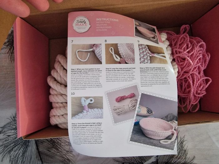 Kit DIY panier de corde - photo numéro 3