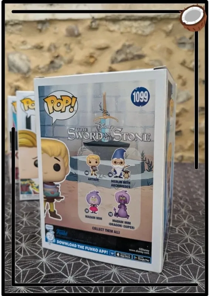 🧙 Funko Pop! Arthur #1099 – Disney "The Sword in the Stone" - photo numéro 3