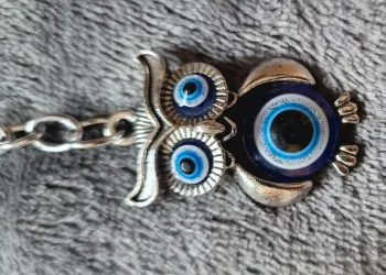 Porte-clés protection hibou