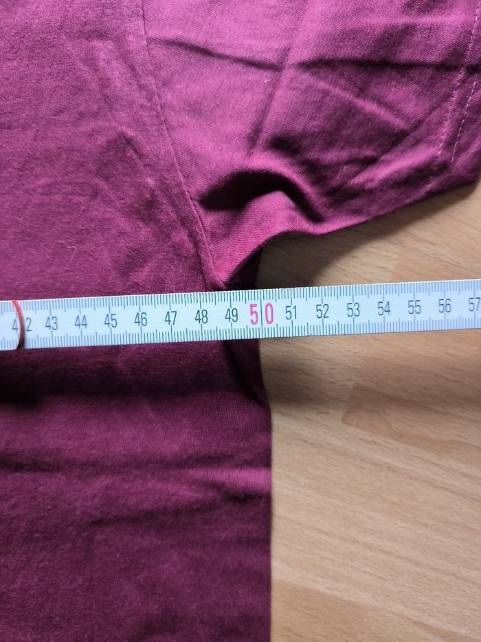 T-shirt Paris bordeau taille M - photo numéro 5