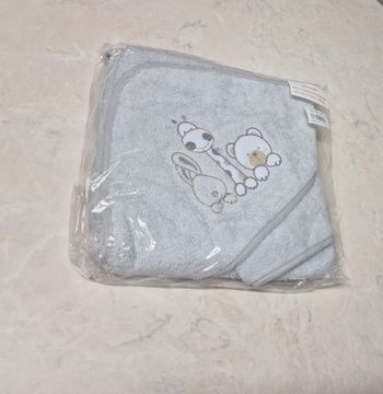 Sortie de bain bébé cape de bain serviette bebe cadeau naissance