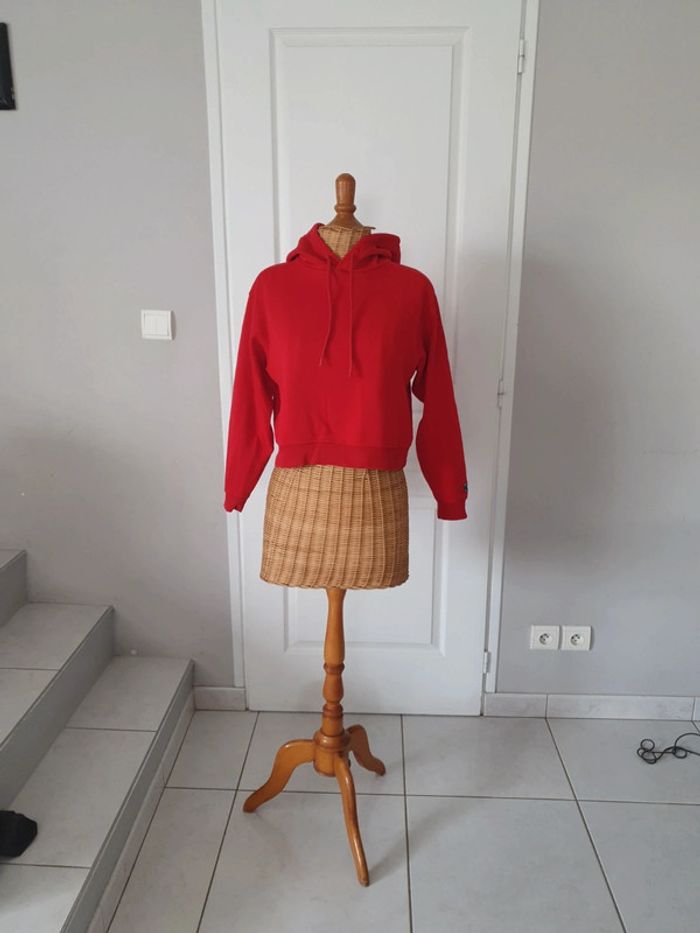 Sweat à capuche court fille JNY XS U13