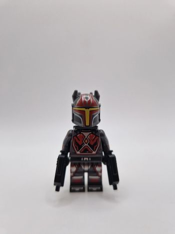 Figurine type lego Gar Saxon Mandalorian star wars