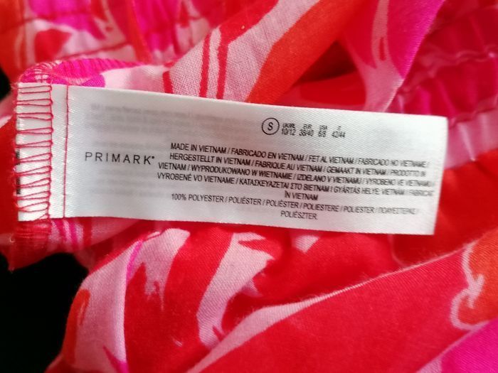 Pantalon été léger rose et orangé. Plage décontracté. T. XL - photo numéro 7