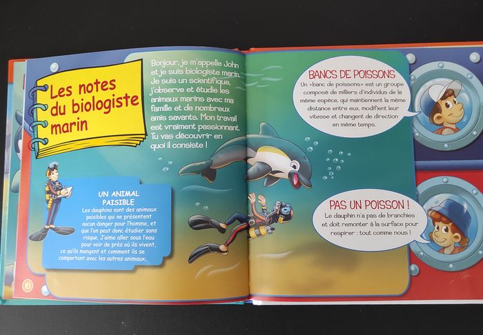 📚 Livre éducatif sur les dauphins – Très bon état - photo numéro 5