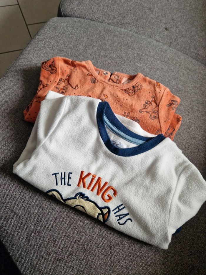 Pyjamas chaud le roi lion