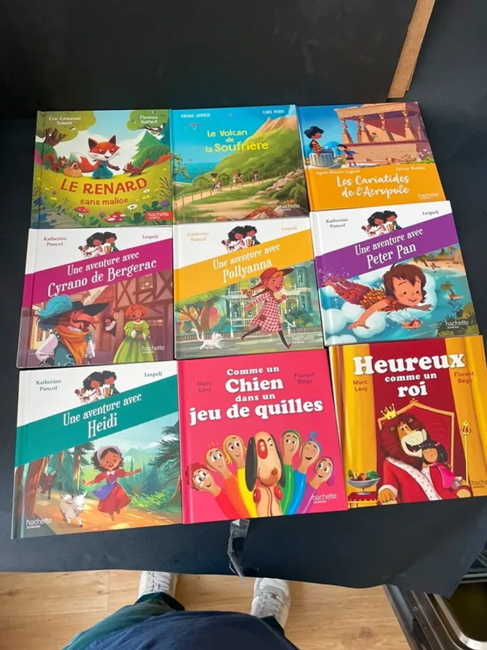 Lot de 9 livres