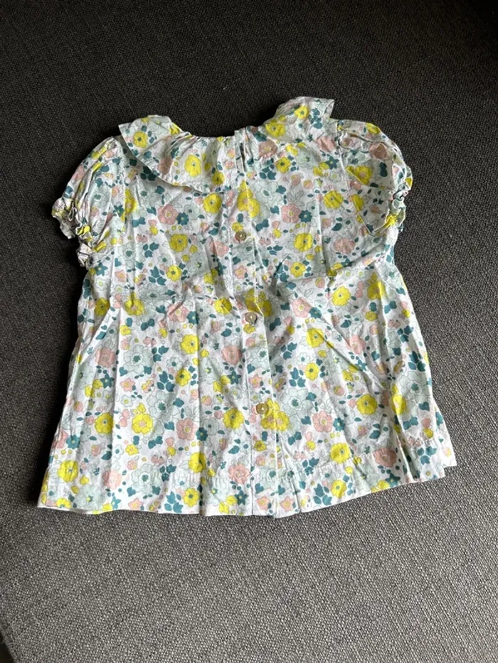 Blouse manches courtes bébé fille, zippy, 12-18 mois - photo numéro 3