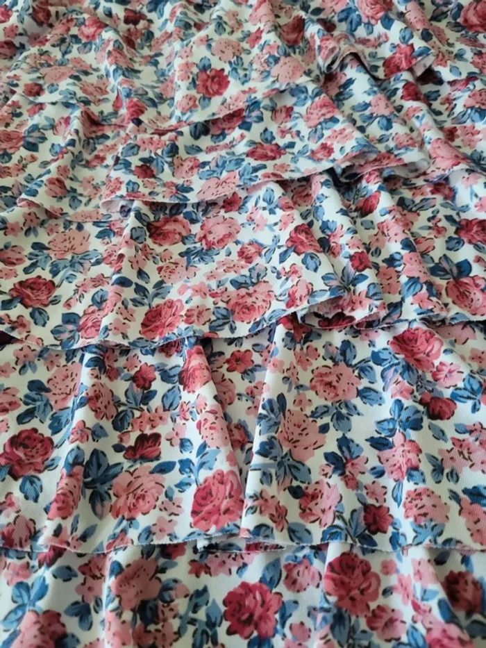 Haut femme fleuri taille unique - photo numéro 4