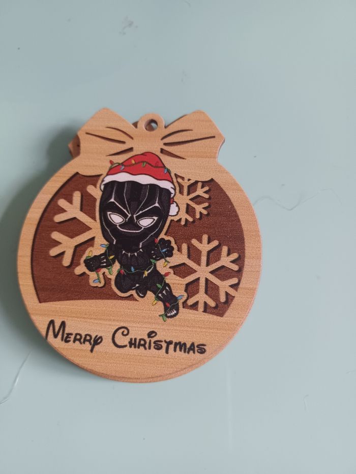 Boule de noel 2d marvel - photo numéro 4