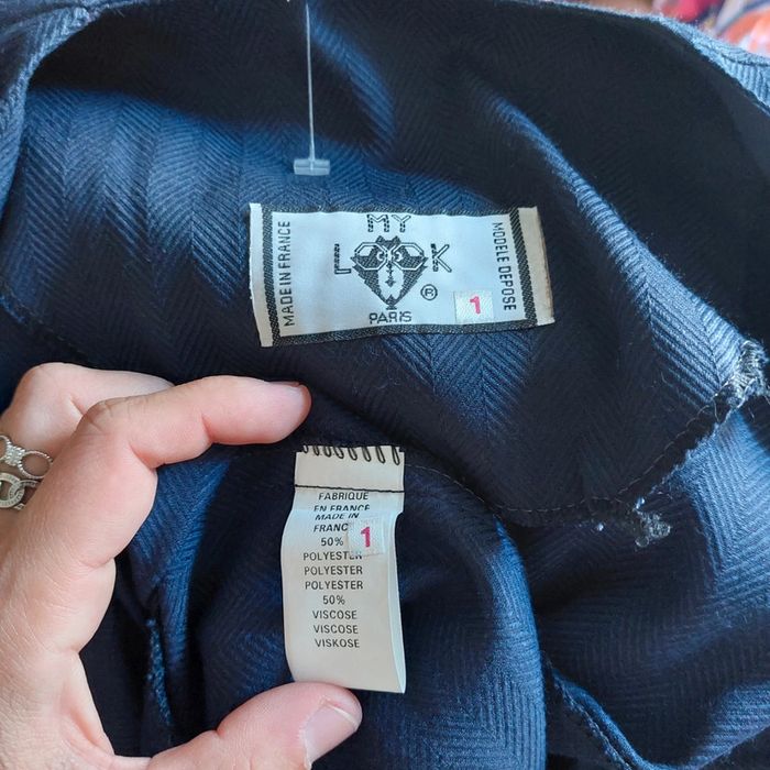 Magnifique blazer Vintage Made in France 36 - photo numéro 5