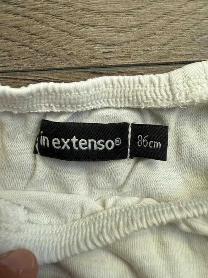 Lot 2 t shirt MC in extenso 18 mois - photo numéro 4