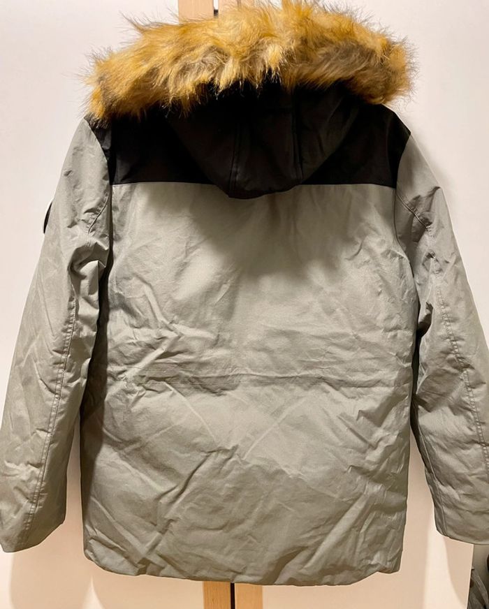 Parka homme Ted Lapidus grise taille XXL - photo numéro 2