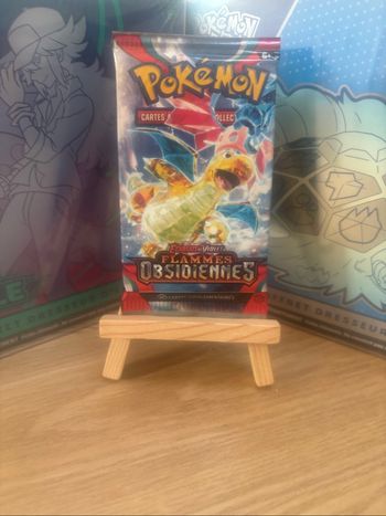 Booster Pokémon Flammes Obsidiennes reconditionné