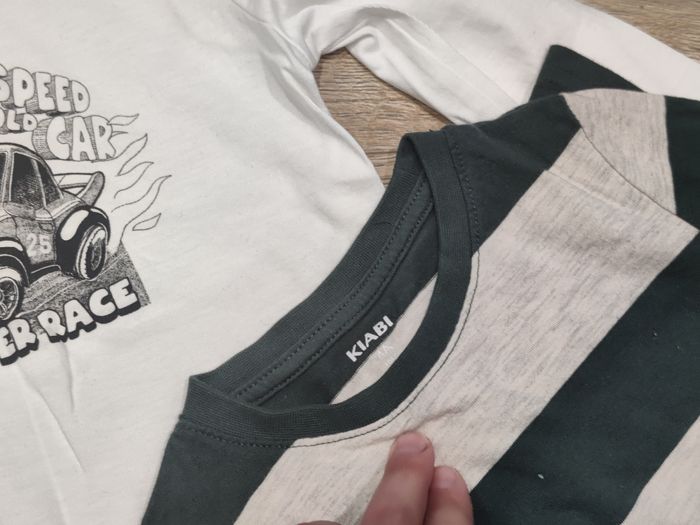 Lot de 2 tee shirt Kiabi Taille 4 ans - photo numéro 2