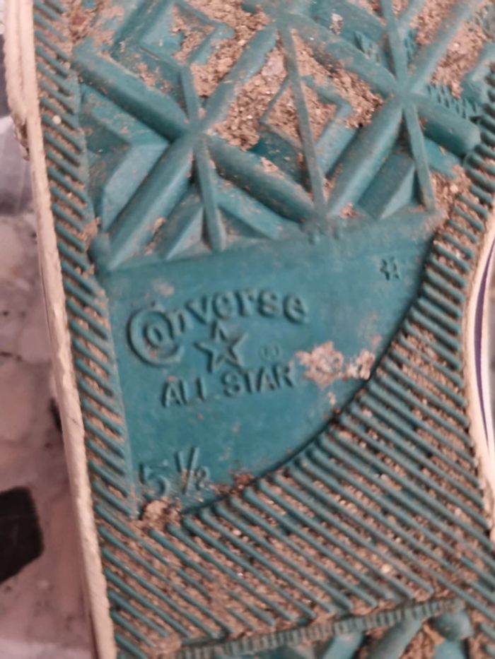 Converse violettes - photo numéro 4