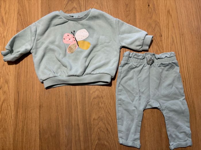 Ensemble pull et pantalon fille